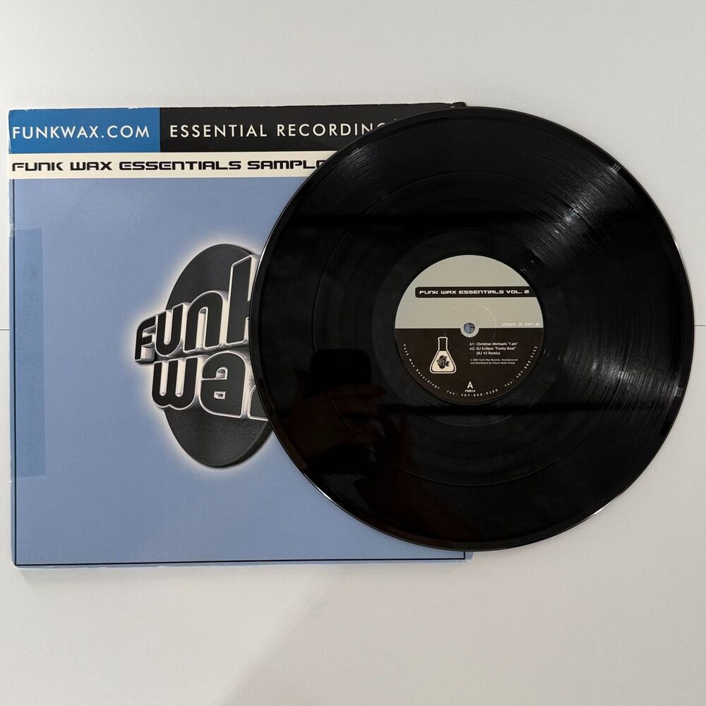 Funk Wax Essentials Vol 2 Sampler 12” Vinyl House Breakbeat FW014 #51